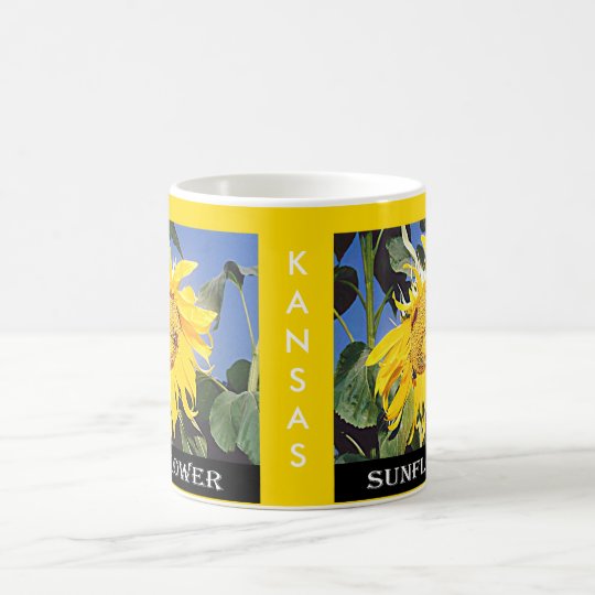 Kansas Sunflower Coffee Mug