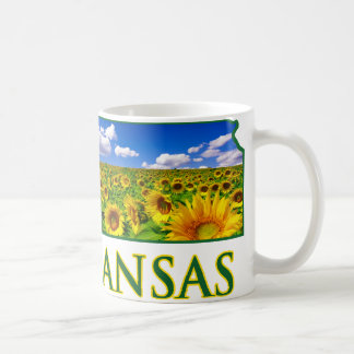 Kansas Sunflower Sky Coffee Mug