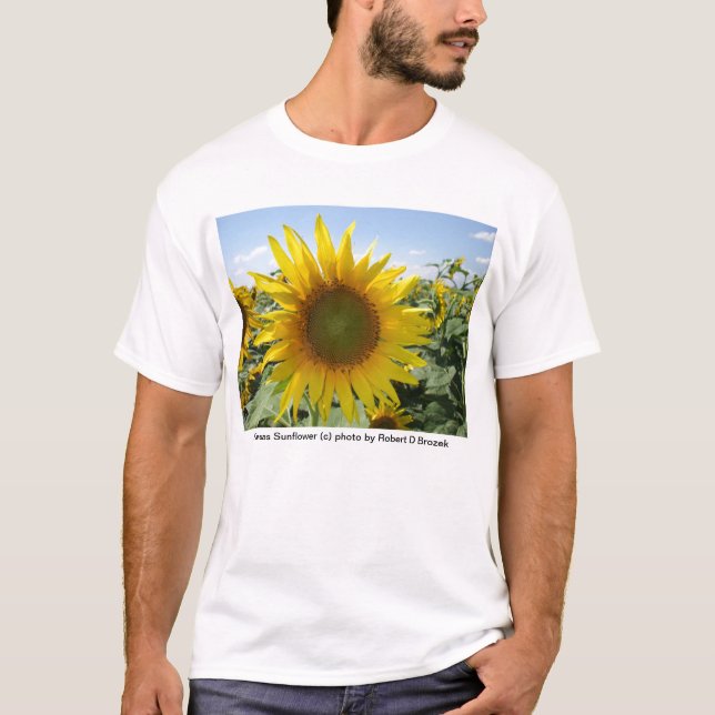 Kansas Sunflower T-Shirt (Front)