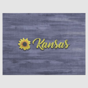 Kansas Sunflower Tissue Paper