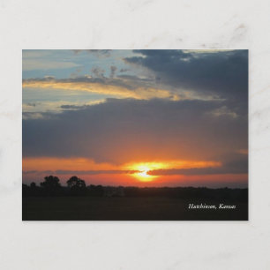 Kansas Sunrise Postcard