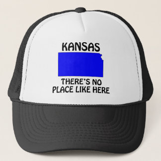 Kansas - There's No Place Like Here Trucker Hat