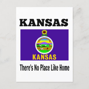 Kansas, There's No Place Like Home, Postcard