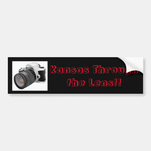 Kansas Through the Lens Bumper Sticker