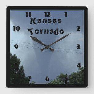 Kansas Tornado CLOCK