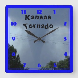 Kansas Tornado CLOCK