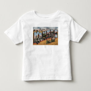 Kansas (Tractor & Hay Bailer Scene) Toddler T-Shirt
