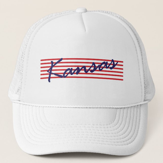 Kansas Trucker Hat (Front)