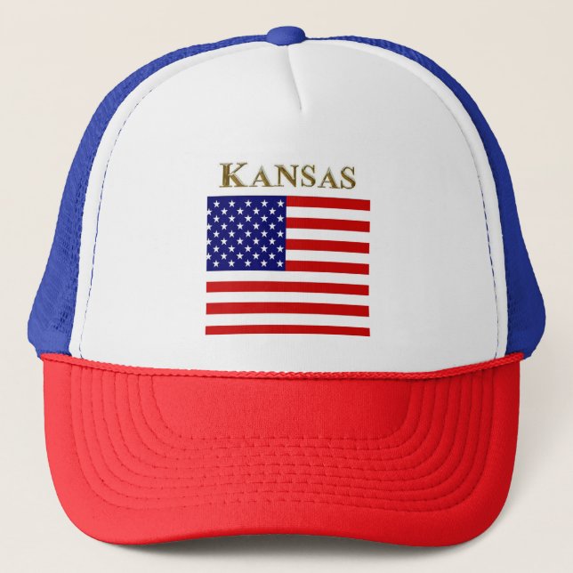 KANSAS TRUCKER HAT (Front)