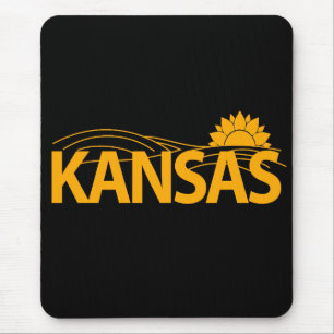 Kansas United States of America Mouse Mat