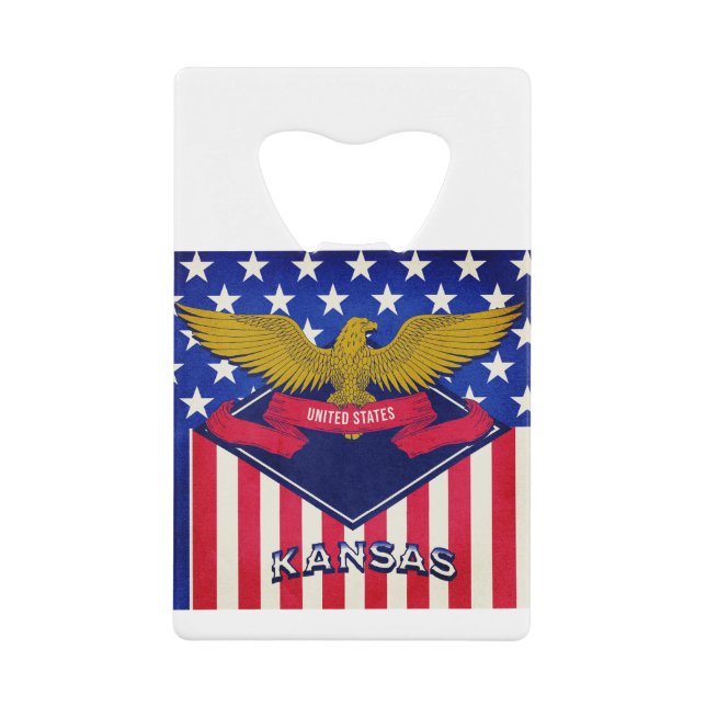 Kansas USA Flag (Front)