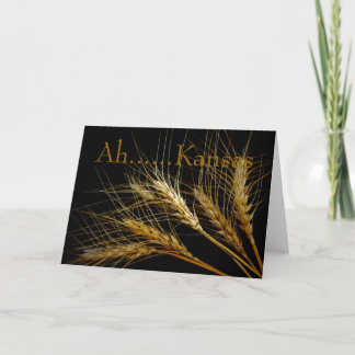 Kansas Wheat Card