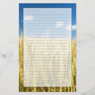 Kansas Wheat Stationery