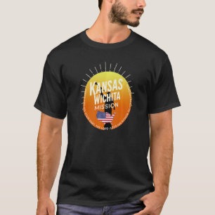 Kansas Wichita Mormon Lds Mission Missionary T-Shirt