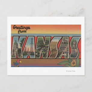 KansasLarge Letter ScenesKansas Postcard