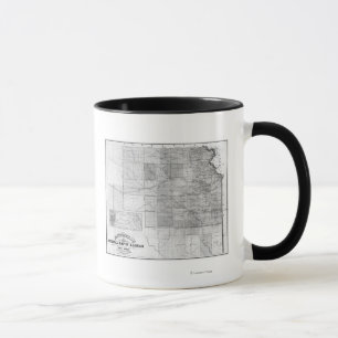 KansasPanoramic MapKansas Mug