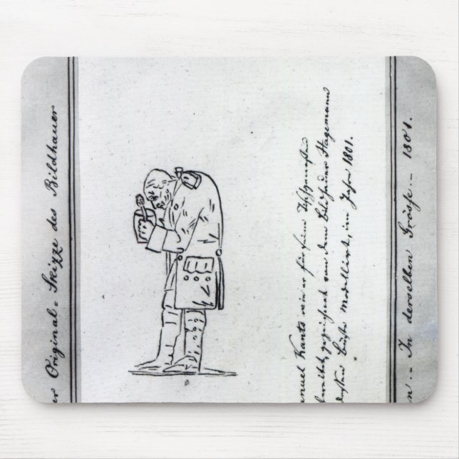 Kant mixing mustard, 1801 mouse mat (Front)
