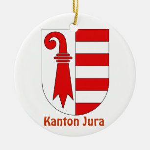 Kanton Jura*, Switzerland Christmas Ornament