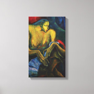 Kanyang Pahiwatig Her Hint 2000 0031 Lydia Velasco Canvas Print