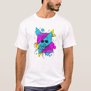 Kanye West Inspired Minimalist Line Art Silhouette T-Shirt