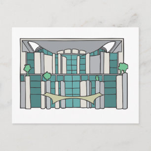 Kanzleramt in Berlin Postcard