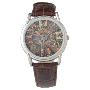 Kapa Primitive Hawaiian Tattoo Tapa Watch