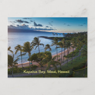 Kapalua Bay, Maui, Hawaii Postcard