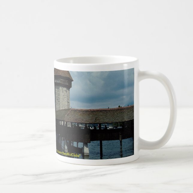 Kapelbruke, Lucerne, Switzerland Coffee Mug (Right)