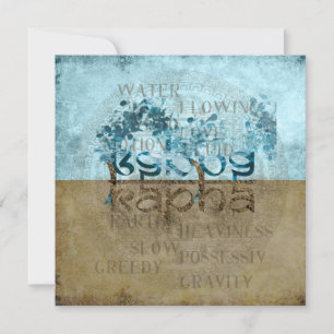 KAPHA DOSHA - Greeting Card