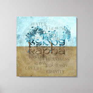 KAPHA DOSHA - Wrapped Canvas