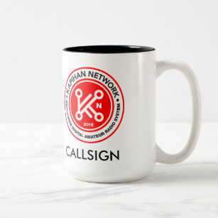 KAPIHAN NETWORK Mug Logo & Callsign