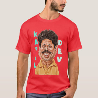kapil dev famous India cricketer T-Shirt