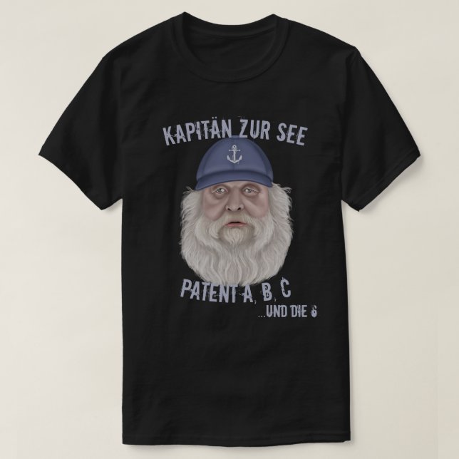 Kapitan Zur See T-Shirt (Design Front)