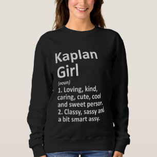 Kaplan Girl La Louisiana Funny City Home Roots Sweatshirt
