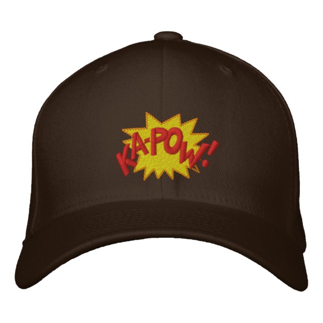 KAPOW EMBROIDERED HAT (Front)