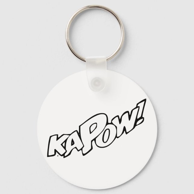Kapow Keychain (Front)