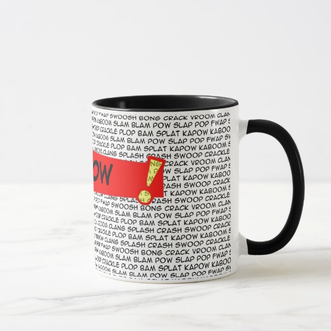 kapow! SuperHero Coffee Mug (Right)