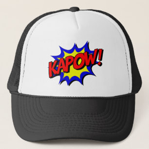 kapow trucker hat