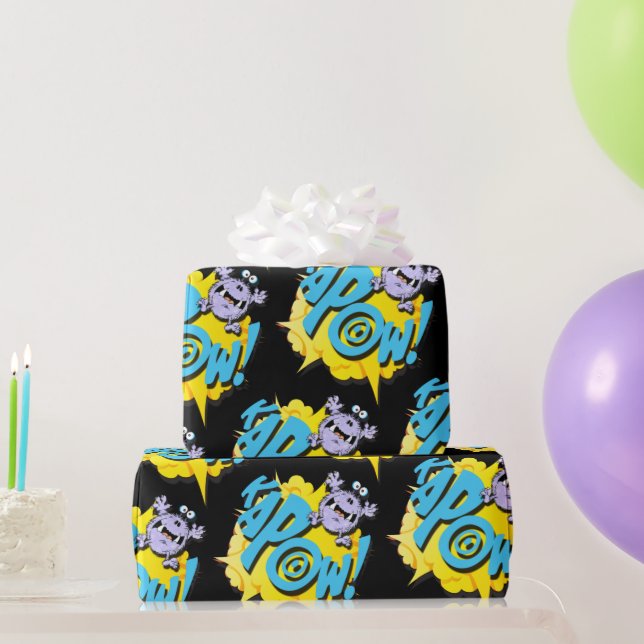Kapow Wrapping Paper (Party Gifts)