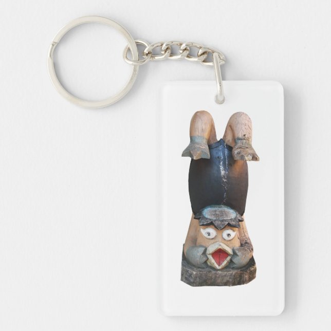 Kappa 河童 Handstand Key Ring (Front)