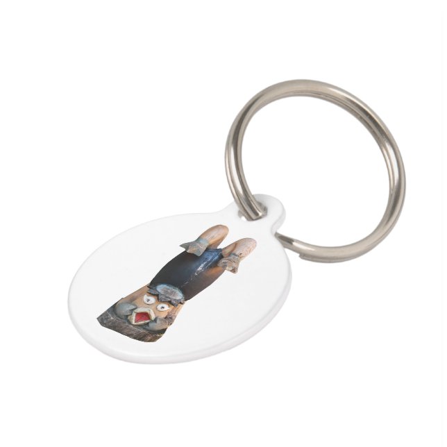 Kappa 河童 Handstand Pet Tag (Side)