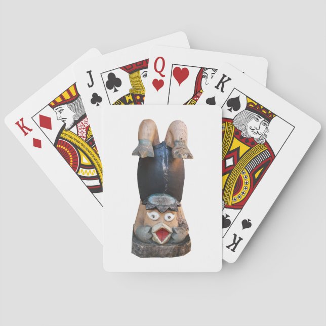 Kappa 河童 Handstand Playing Cards (Back)