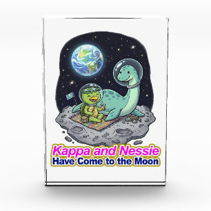 Kappa and Nessie Have Come to the Moon Photo Block