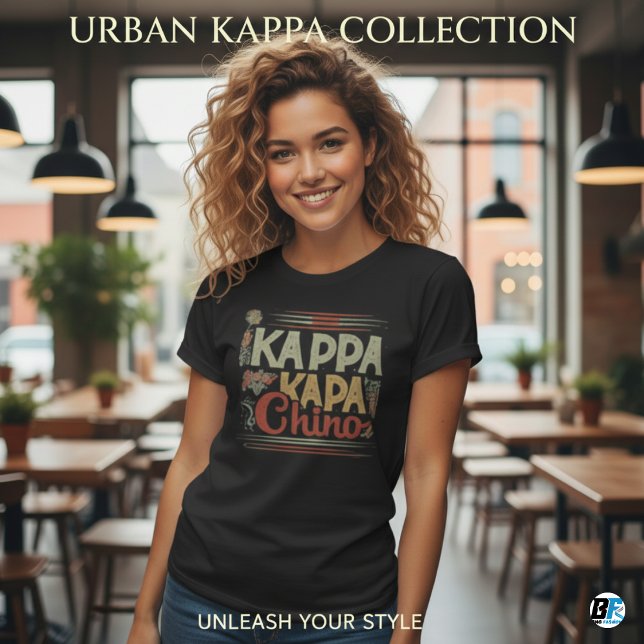Kappa Kappa Chino Funny Coffee Lover T-Shirt (Creator Uploaded)