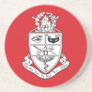 Kappa Psi Crest Coaster