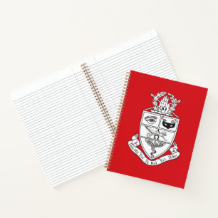 Kappa Psi Crest Notebook