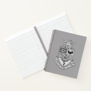Kappa Psi Crest Notebook