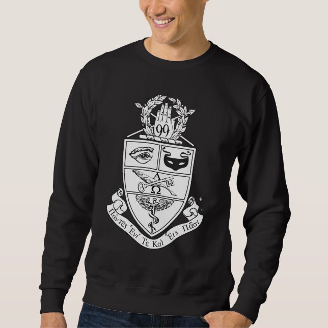 Kappa Psi Crest Sweatshirt (Front)