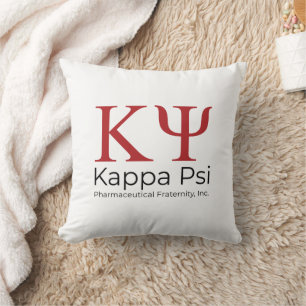 Kappa Psi Pharmaceutical Fraternity Cushion