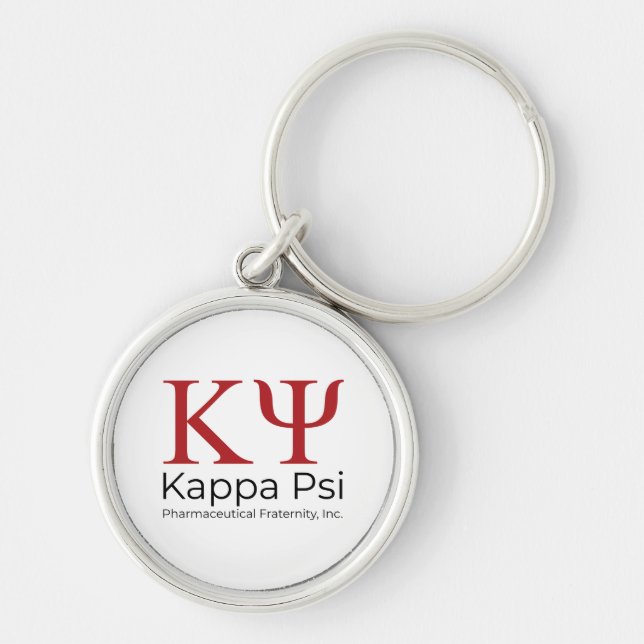 Kappa Psi Pharmaceutical Fraternity Key Ring (Front)